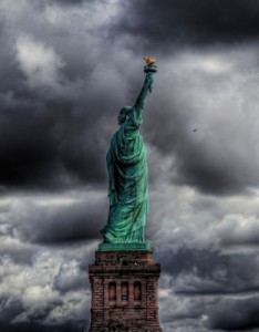 ID-10035635 Statue of Liberty Storm-Damian Brandon